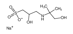 102029-60-7 structure, C7H16NNaO5S