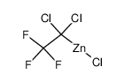 13710-18-4 structure, C2Cl3F3Zn