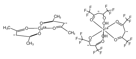 210057-52-6 structure, C25H19CuF18O12Y