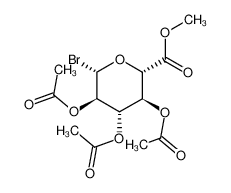 2,3,4-tri-O-acetyl-1-bromo-1-deoxy-β-D-glucopyranuronic acid methy ester 6919-98-8