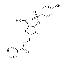 133776-09-7 structure, C20H21FO7S