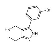 916423-55-7 structure, C12H12BrN3