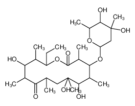 3-O-α-mycarosylerythronolide B 34698-88-9