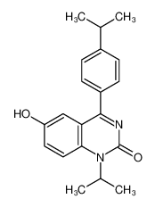 6-羟基-1-异丙基-4-(4-异丙基苯基)-1H-喹唑啉-2-酮