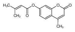 64498-63-1 4-methyl-7-(3-methyl-crotonoyloxy)-coumarin