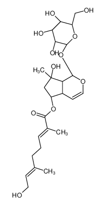 85802-36-4 structure, C25H38O11