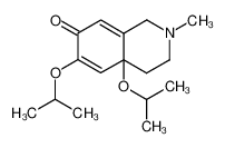 34882-64-9 6,10-Diisopropoxy-2-methyl-7-oxo-Δ5,6,8,9-hexahydro-isoquinolin