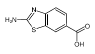 2-Aminobenzothiazole-6-Carboxylic Acid 93-85-6