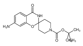 7-氨基-4-氧代-3,4-二氢螺[苯并[e][1,3]噁嗪-2,4-哌啶]-1-羧酸叔丁酯