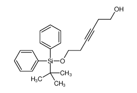 122069-55-0 spectrum, 6-[tert-butyl(diphenyl)silyl]oxyhex-3-yn-1-ol