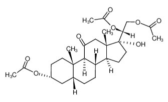 74563-60-3 spectrum, 3α,20βF,21-triacetoxy-17-hydroxy-5β-pregnan-11-one