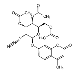 124167-44-8 4-methylumbelliferyl 3,4,6-tri-O-acetyl-2-azido-2-deoxy-β-D-galactopyranoside