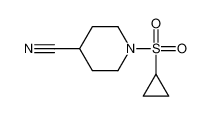 1-(Cyclopropylsulfonyl)piperidine-4-carbonitrile 1036738-82-5