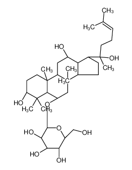 80952-71-2 (20R)-人参皂苷 Rh1