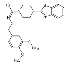 605629-26-3 structure, C23H27N3O2S2