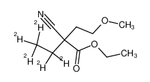 ethyl 2-cyano-2-(2-methoxyethyl)butanoate-3,3,4,4,4-d5