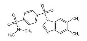 606131-21-9 structure, C17H19N3O4S2