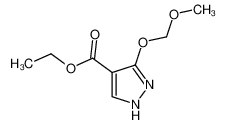 1H-Pyrazole-4-carboxylicacid,3-(methoxymethoxy)-,ethylester(9CI) 675149-54-9