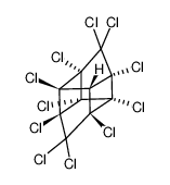 1,2,3,4,5,5,6,7,9,10,10-十一氯五环(5.3.0.0.0.0)癸烷