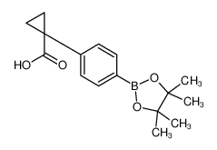 4-(1-Carboxycyclopropyl)phenylboronic acid, pinacol ester 1218790-98-7