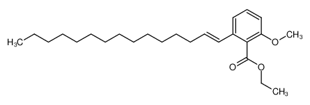 110202-79-4 spectrum, ethyl 2-methoxy-6-(1-pentadecenyl)benzoate