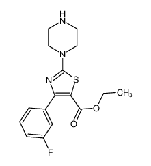 887267-69-8 structure, C16H18FN3O2S