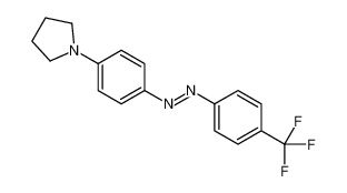 89505-22-6 (4-pyrrolidin-1-ylphenyl)-[4-(trifluoromethyl)phenyl]diazene