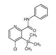 133928-65-1 spectrum, 4-chloro-3-trimethylsilylpicolinanilide