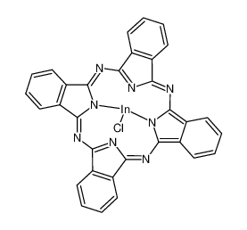 19631-19-7 structure, C32H16ClInN8