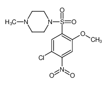 97630-21-2 structure, C12H16ClN3O5S