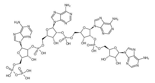 81410-35-7 structure, C40H51N20O28P5