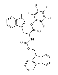 N-[芴甲氧羰基]-D-色氨酸五氟甲基酯