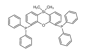 166330-11-6 structure, C38H32OP2Si