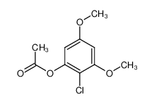 131939-10-1 spectrum, Acetic acid 2-chloro-3,5-dimethoxy-phenyl ester