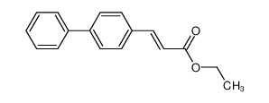 40795-99-1 spectrum, 3-biphenyl-4-yl-acrylic acid ethyl ester