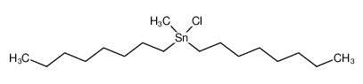 40218-23-3 structure, C17H37ClSn