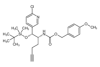 1190614-94-8 structure, C26H35ClN2O4Si