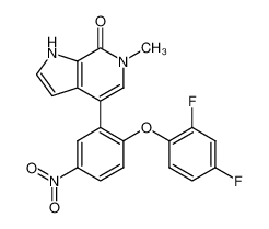 1445994-27-3 structure, C20H13F2N3O4