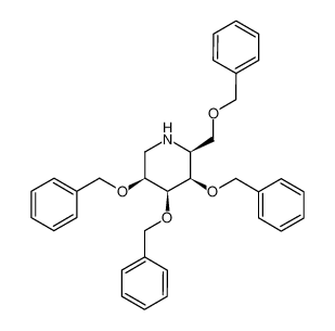 126836-30-4 (2S,3R,4S,5S)-3,4,5-Tris-benzyloxy-2-benzyloxymethyl-piperidine