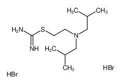 102612-82-8 structure, C11H27Br2N3S