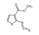 甲基-2-异硫代氰基噻吩-3-羧酸盐