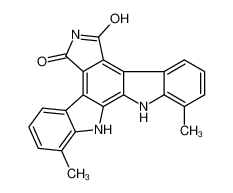 12,13-Dihydro-1,11-dimethyl-5H-Indolo[2,3-a]pyrrolo[3,4-c]carbazole-5,7(6H)-dione