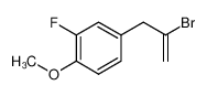 4-(2-bromoprop-2-enyl)-2-fluoro-1-methoxybenzene 842140-40-3