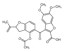 5532-32-1 structure, C25H22O9