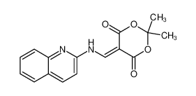 25063-72-3 2,2-dimethyl-5-((quinolin-2-ylamino)methylene)-1,3-dioxane-4,6-dione