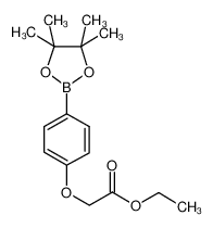 ethyl 2-[4-(4,4,5,5-tetramethyl-1,3,2-dioxaborolan-2-yl)phenoxy]acetate 269410-28-8