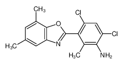 638159-05-4 structure, C16H14Cl2N2O