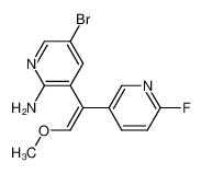 875639-59-1 structure, C13H11BrFN3O