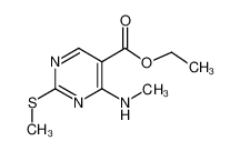 76360-82-2 spectrum, ethyl 4-(methylamino)-2-methylsulfanylpyrimidine-5-carboxylate