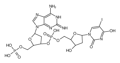 104576-78-5 structure, C19H25IN8O13P2